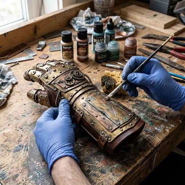 How to add steampunk details