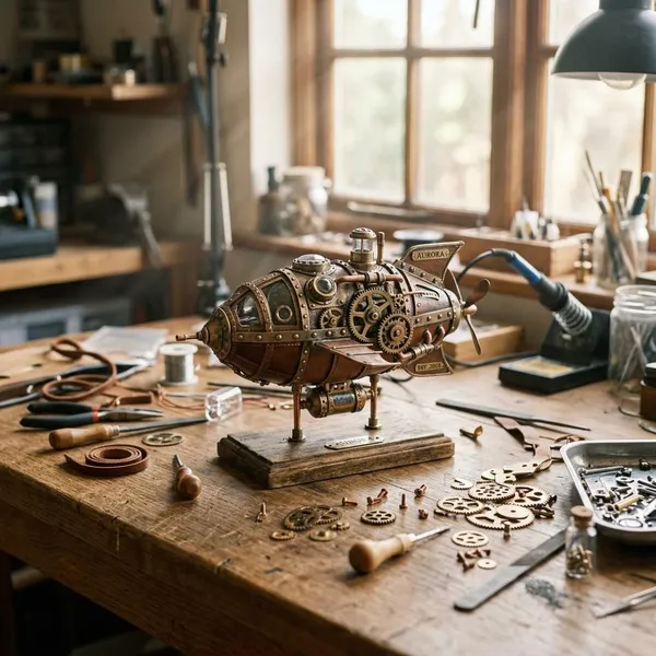 How to display and protect the finished model