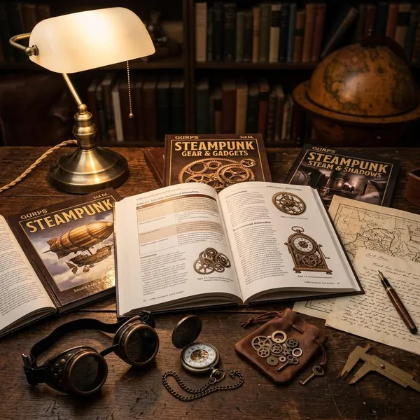 Which GURPS steampunk book should you buy