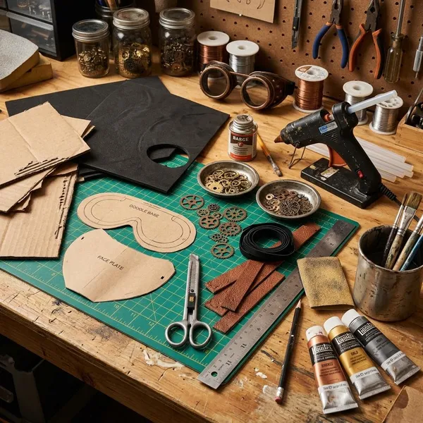 how to make a steampunk mask