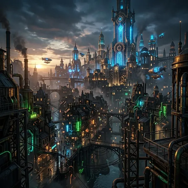 is arcane steampunk