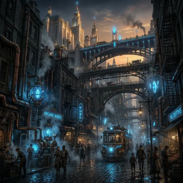 Why Arcane is not pure steampunk
