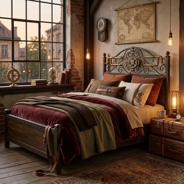 What you need for a steampunk bed