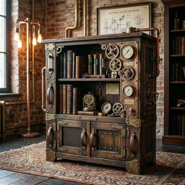 steampunk cabinet