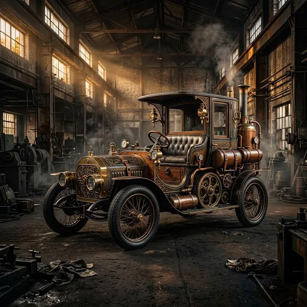Where to find steampunk car inspiration