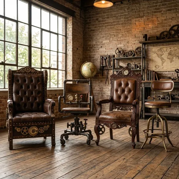 steampunk chair