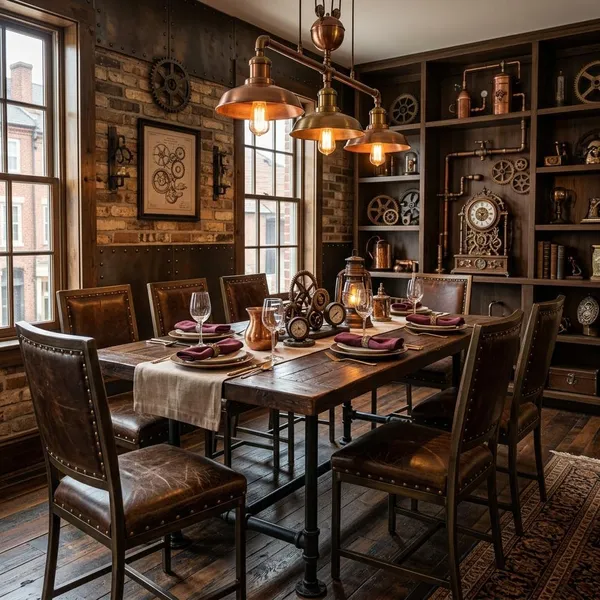 Best steampunk colors and materials