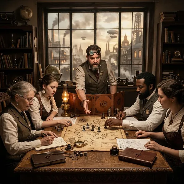 steampunk dnd