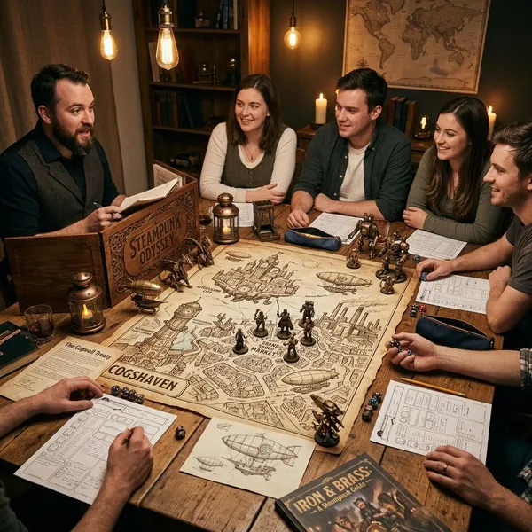How to start a steampunk D&D campaign