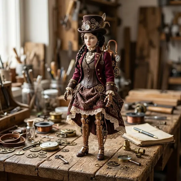 steampunk doll