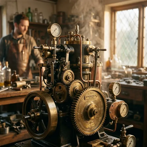 How to care for a working steam engine