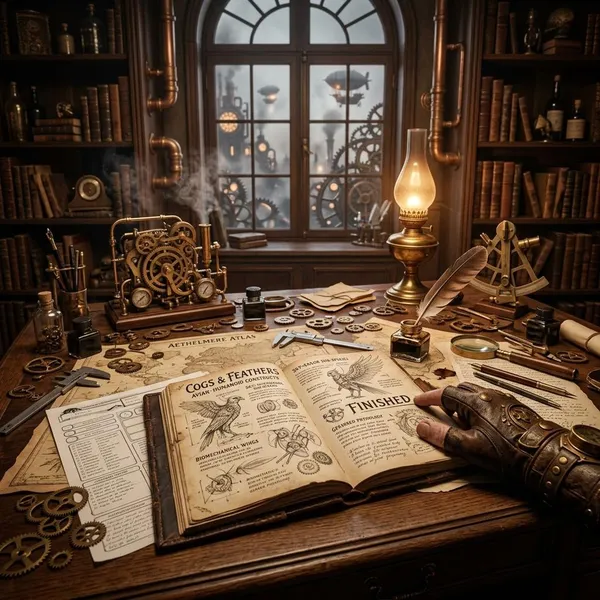 How to create a steampunk fantasy race