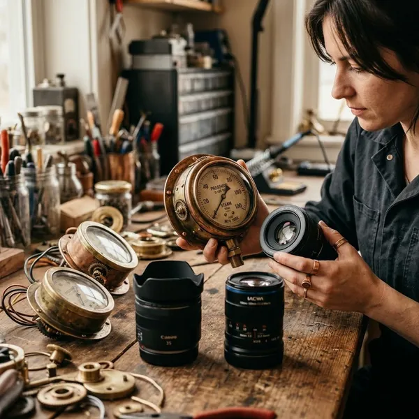 How to make a steampunk gauge