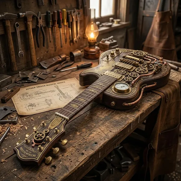 How to spot a well-made steampunk guitar