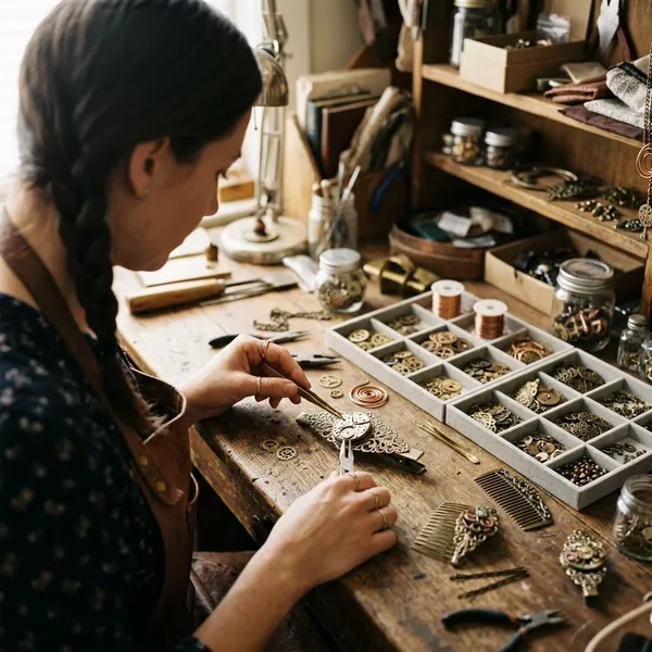 How to build a balanced steampunk hairstyle