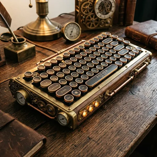 steampunk keyboard