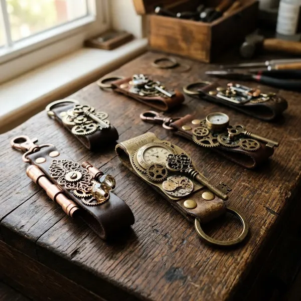 Which steampunk keychain fits your needs
