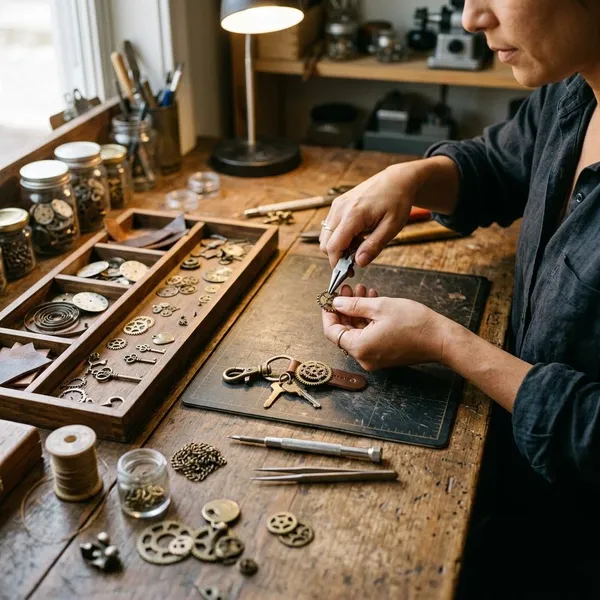 Best materials for steampunk keychains