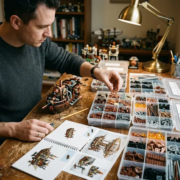 How to choose a steampunk LEGO build