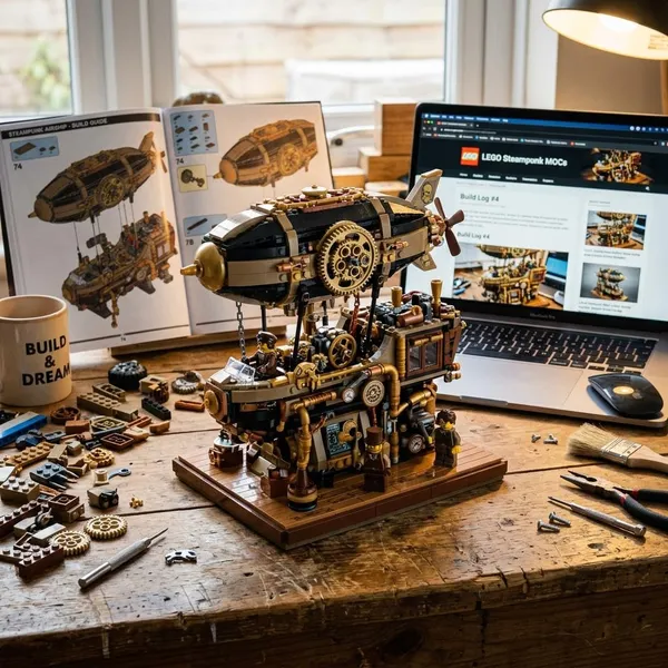 How to build a steampunk LEGO MOC