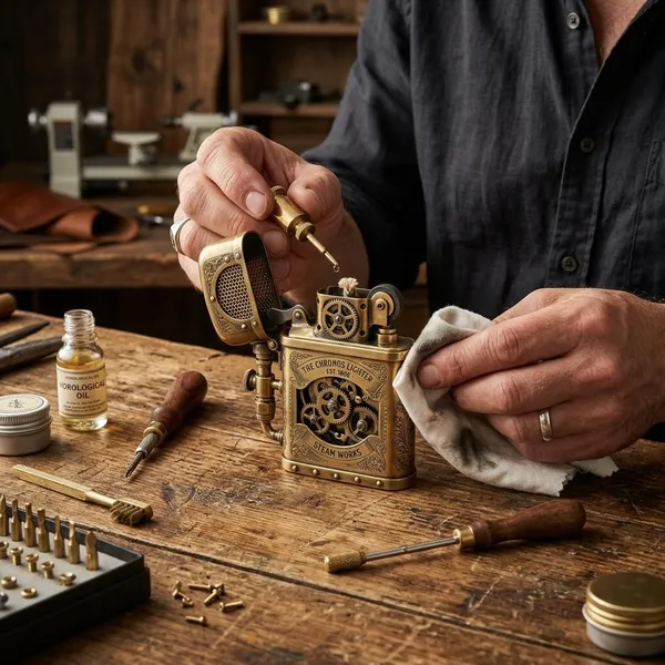 How to care for a steampunk lighter