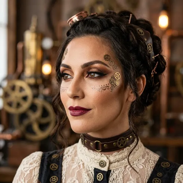 Steampunk makeup ideas for different looks