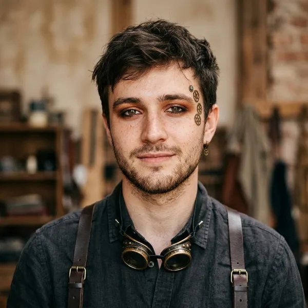 Best steampunk makeup looks for men
