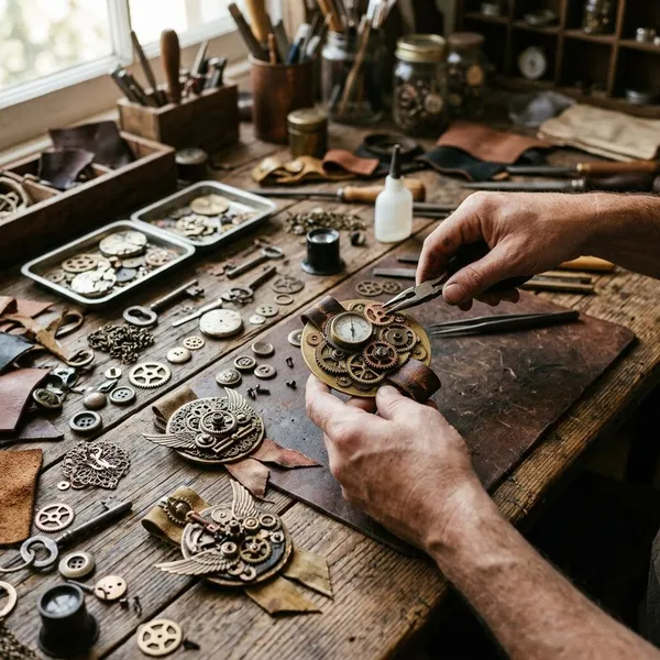 Steampunk medal styles to try