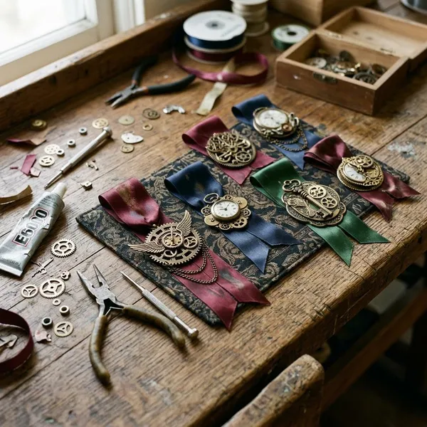 How to make a steampunk medal look polished