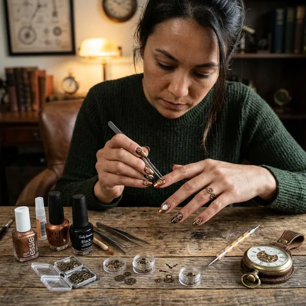 Best nail shapes for steampunk designs