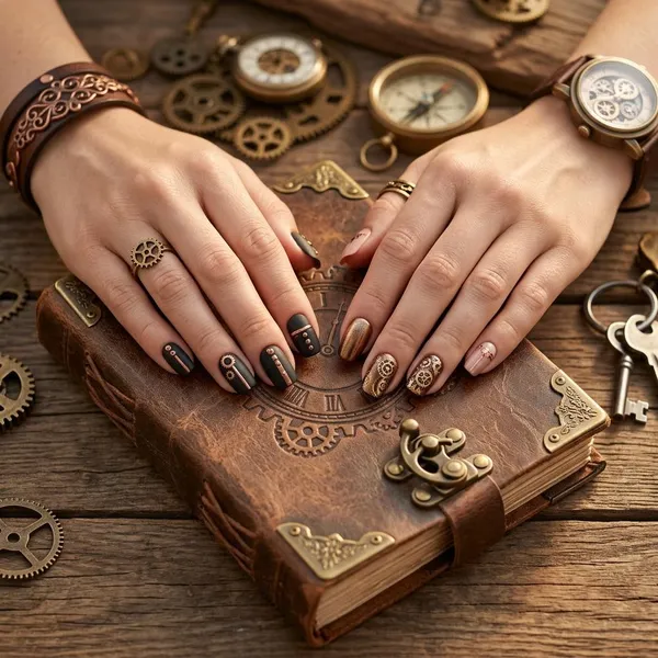How to keep steampunk nails wearable