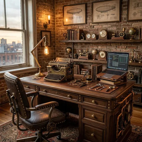 How to choose a steampunk office desk