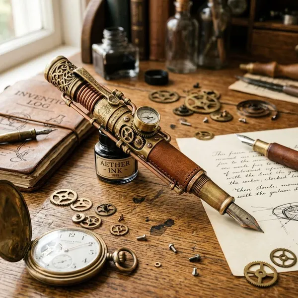 steampunk pen