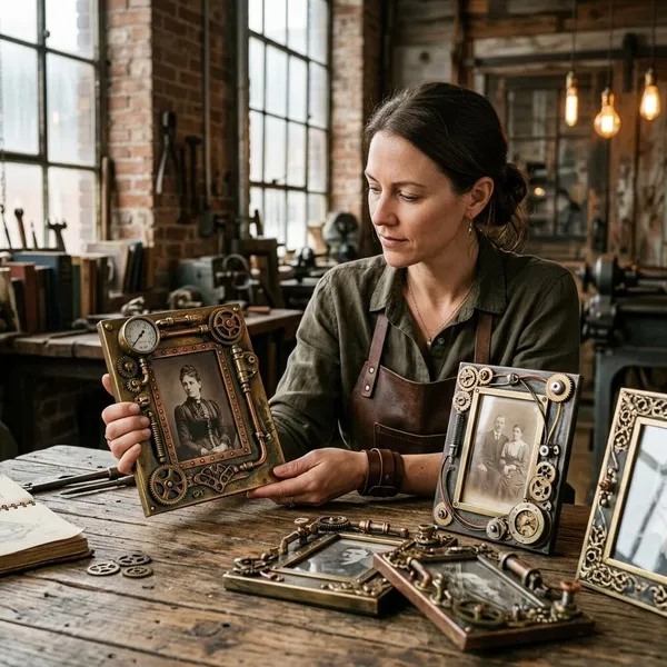 How to choose a steampunk picture frame
