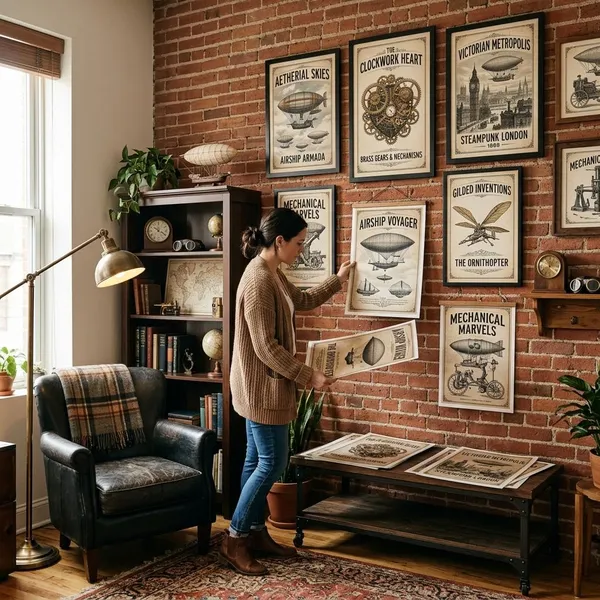 How to choose a steampunk poster
