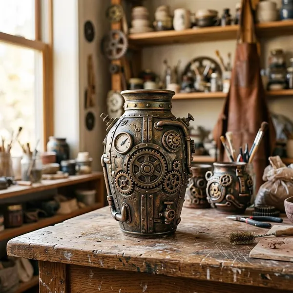 steampunk pottery