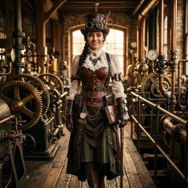 steampunk style