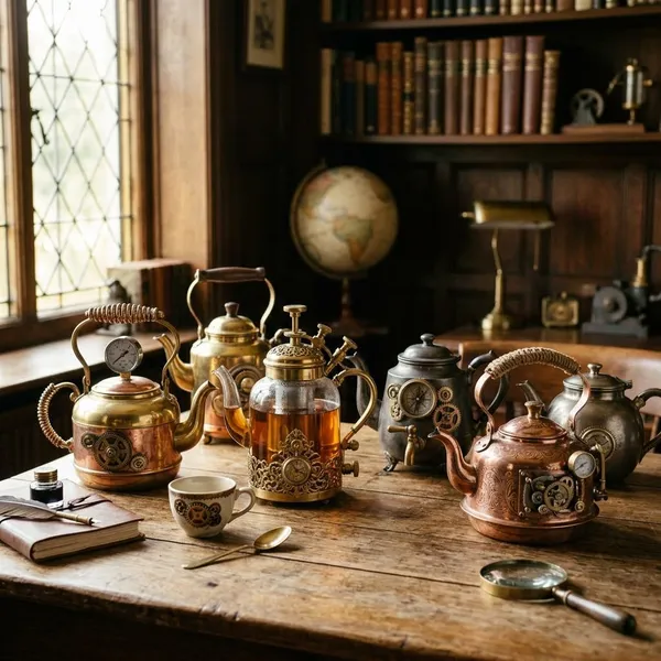 What makes a teapot steampunk