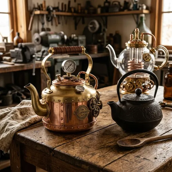 How to tell if a steampunk teapot is usable