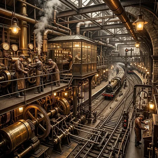 How the station machinery works