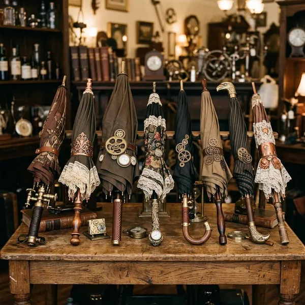 Which steampunk umbrella fits your needs