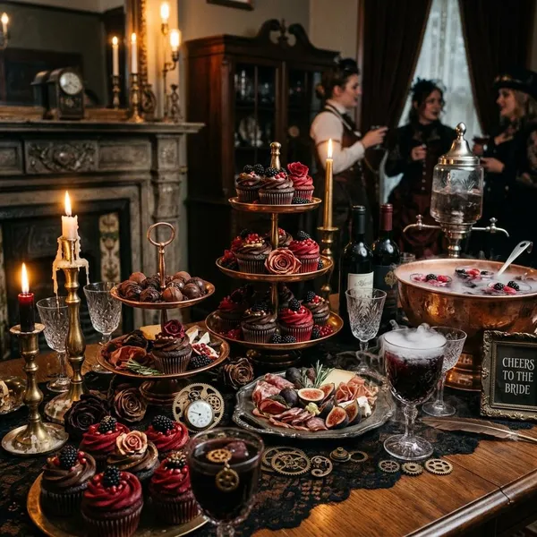 Steampunk vampire outfits for the group