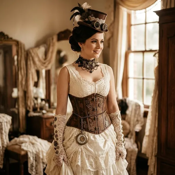 How to choose a steampunk wedding dress