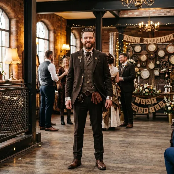 How to match the suit to the wedding