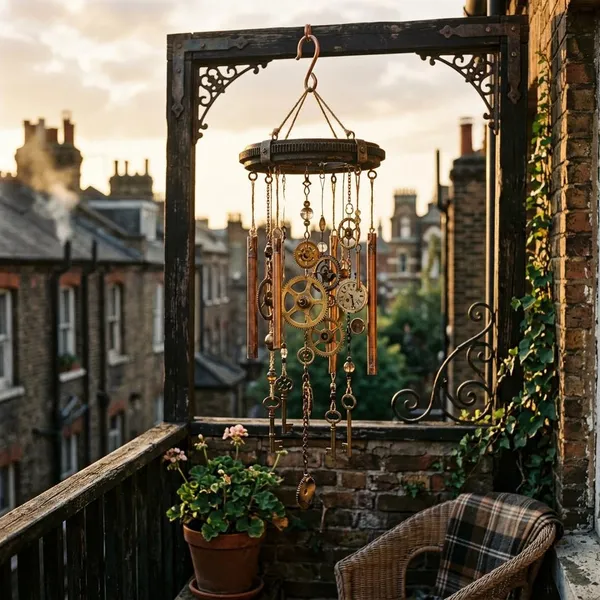 How to make steampunk wind chimes