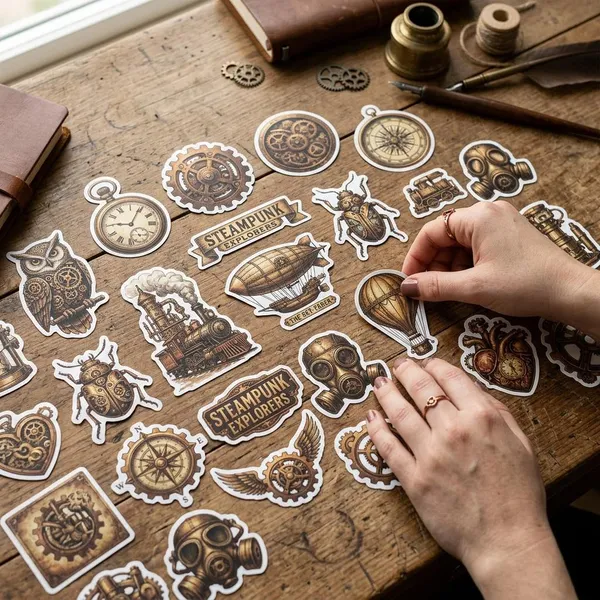 stickers steampunk
