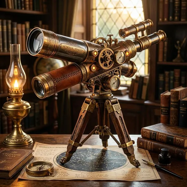 Which steampunk telescope fits your needs