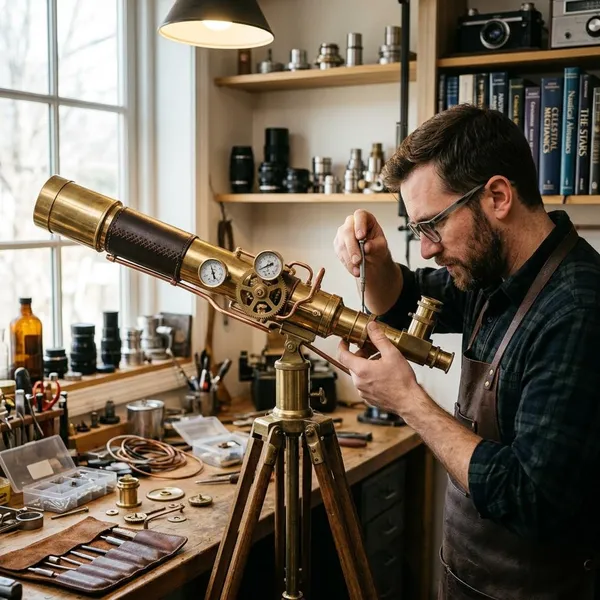 How to choose a steampunk telescope